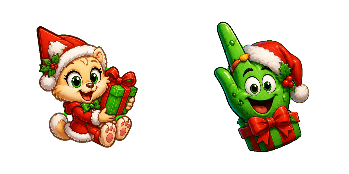 Pakiet kursorów Animaniacs Wild Holiday Outfit and Gift
