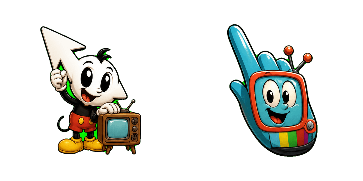 Pakiet kursorów Animaniacs Wild Retro Character and TV