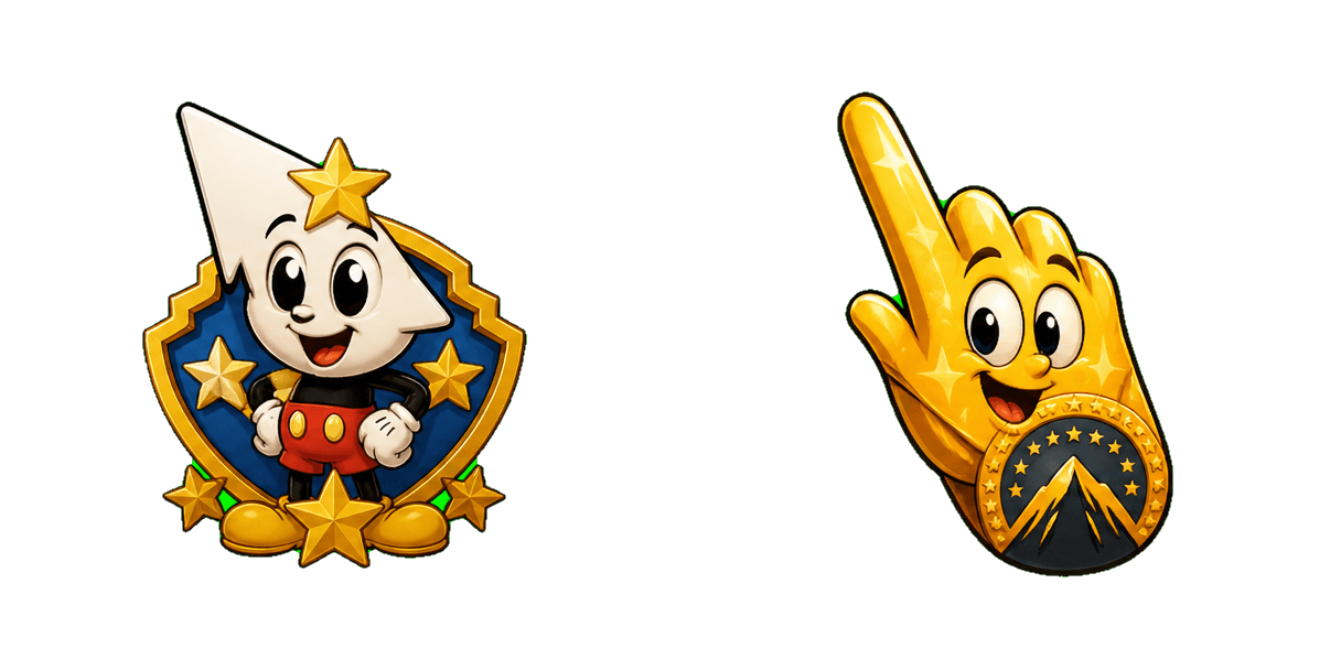 Pakiet kursorów Animaniacs Movie Classic Logo and Star