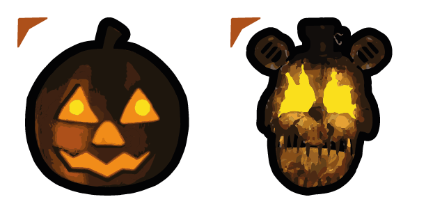 Jack O Chica cute cursor