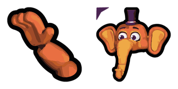 Orville Elephant Cursor Pack