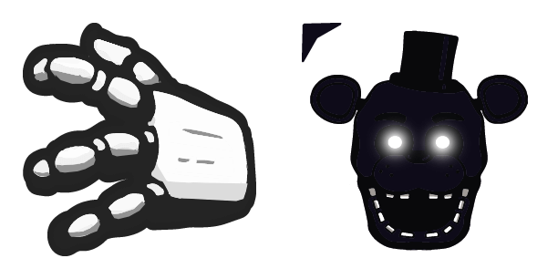 Shadow Freddy cute cursor