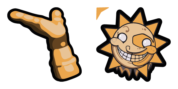 Sun cute cursor