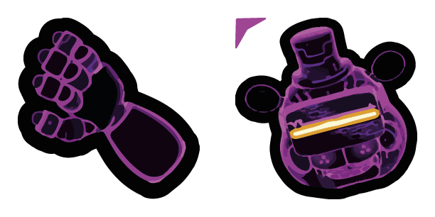 VR Toy Freddy cute cursor