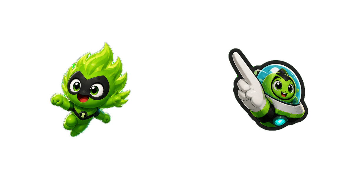 Pakiet kursorów Ben 10 Classic Best Friend and Snack