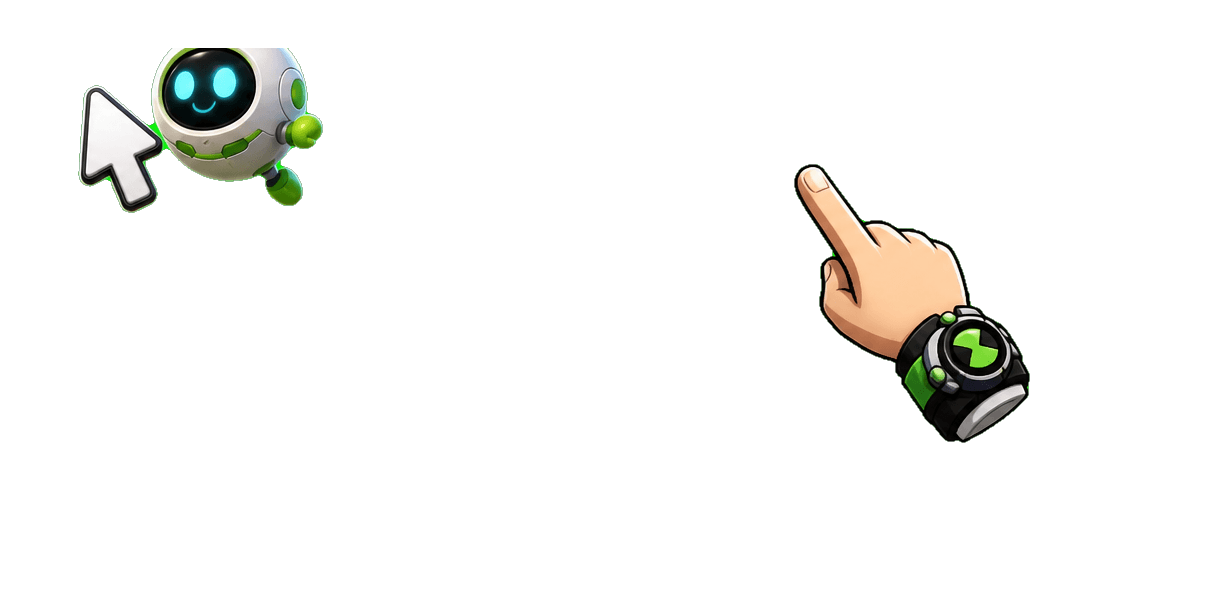 Pakiet kursorów Ben 10 Funny Best Friend and Snack