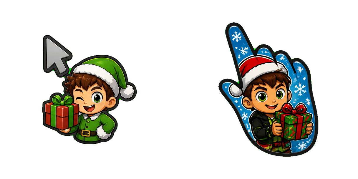 Pakiet kursorów Ben 10 Party Holiday Outfit and Gift