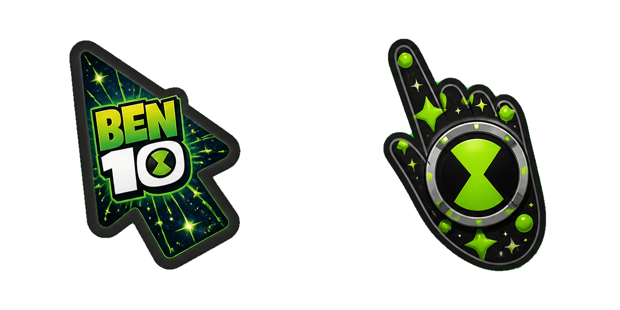 Pakiet kursorów Ben 10 Adventure Classic Logo and Star