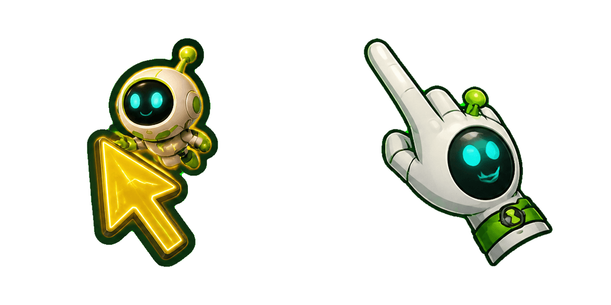 Pakiet kursorów Ben 10 Golden Adventure Map and Compass