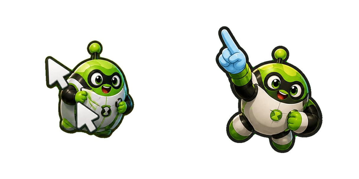 Pakiet kursorów Ben 10 Wild Villain and Gadget
