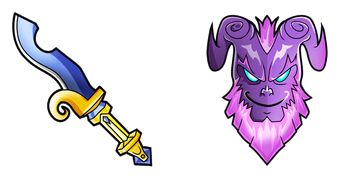 Pack de curseurs Riki