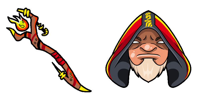 Warlock cute cursor