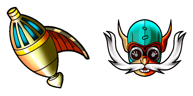 Gyrocopter cute cursor