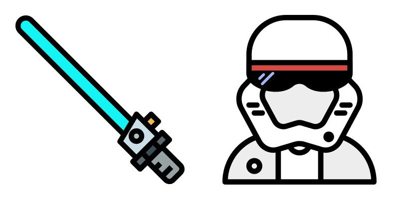 Lightsaber cute cursor