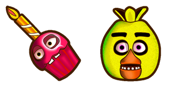 Chica Chicken Cursor Pack