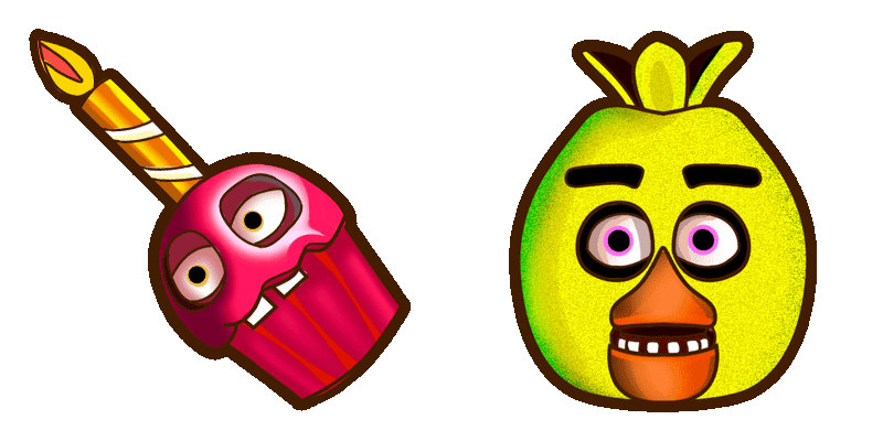 Chica Chicken cute cursor