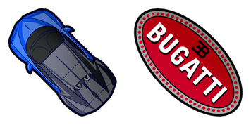 Bugatti Chiron Cursor Pack