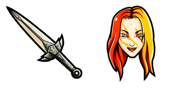 Aela the Huntress Cursor Pack