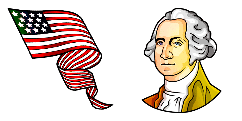 George Washington cute cursor