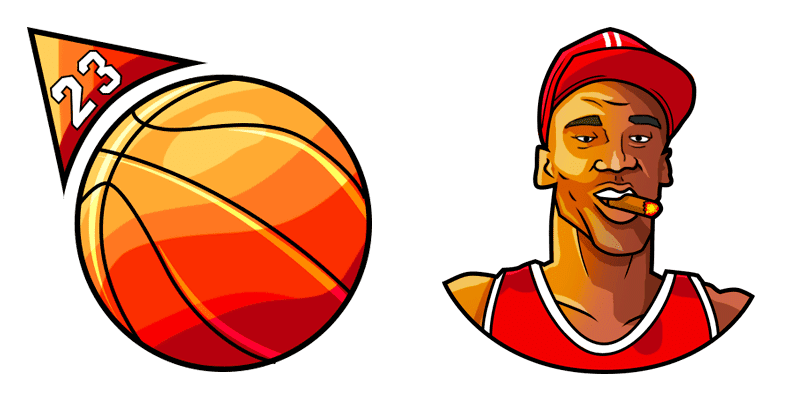 Michael Jordan cute cursor