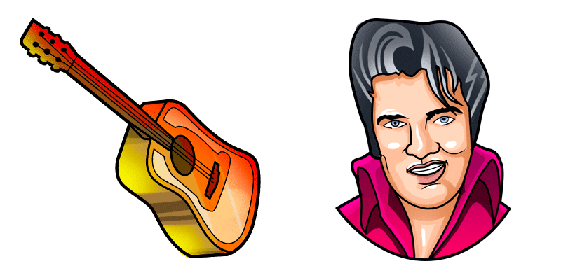 Elvis Presley cute cursor
