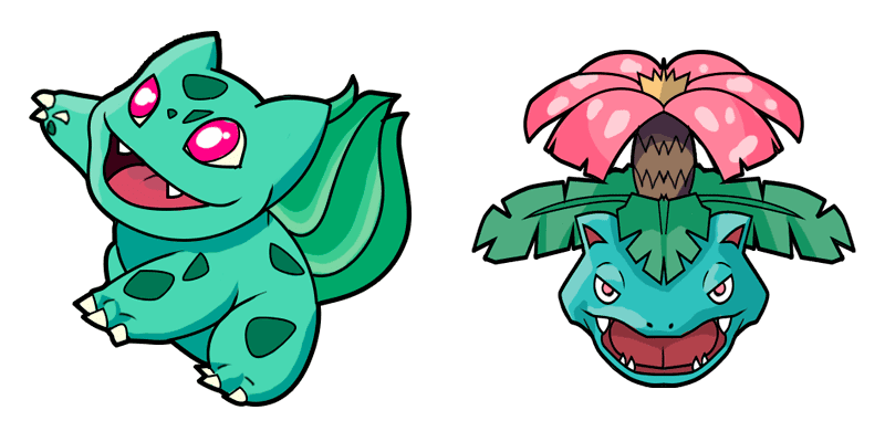 Bulbasaur cute cursor
