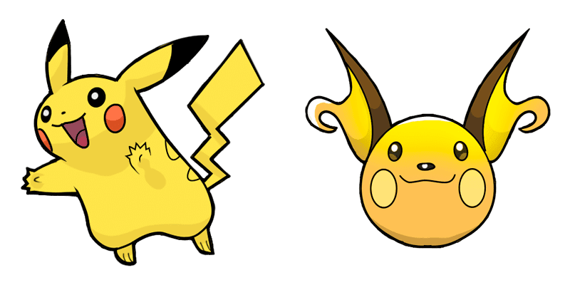 Pikachu cute cursor