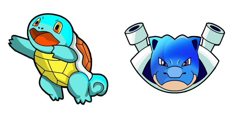 Squirtle cute cursor