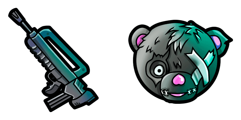 Black Cuddle Team Leader cute cursor