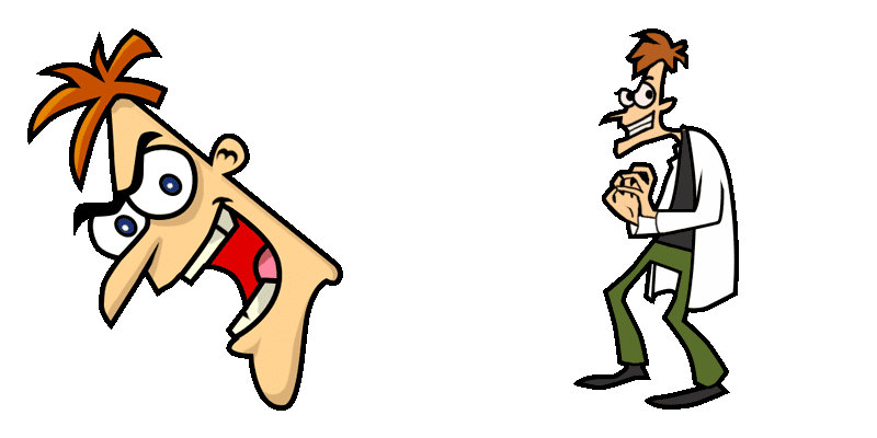 Dr. Heinz Doofenshmirtz cute cursor