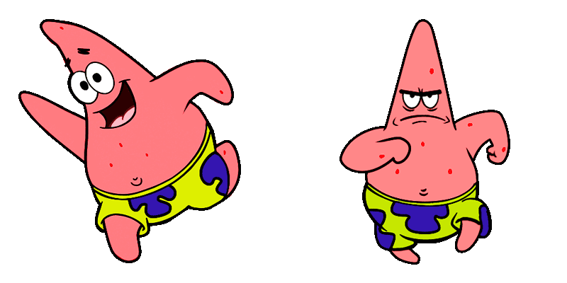 Patrick Star cute cursor
