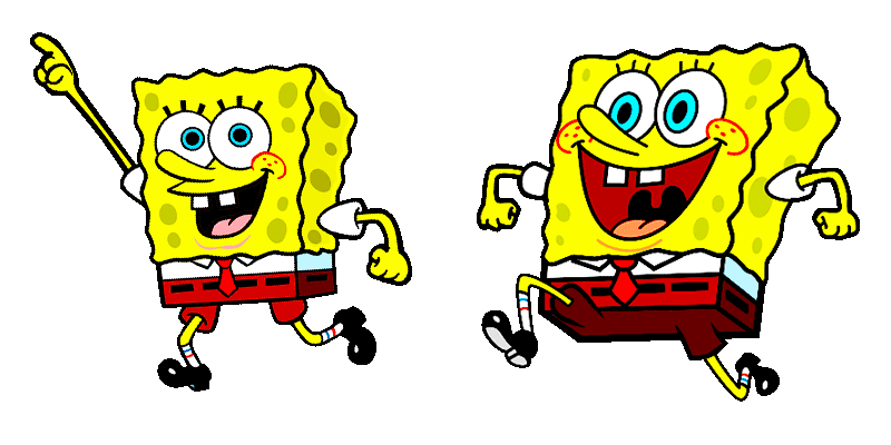 Spongebob cute cursor