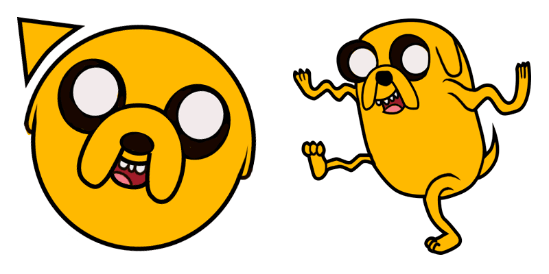 Jake the Dog cute cursor