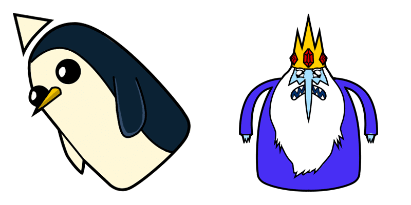 Ice King cute cursor