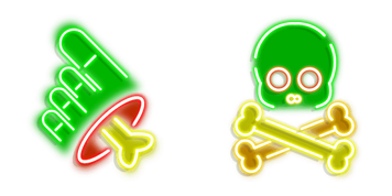 Hand and skull Cursor Pack