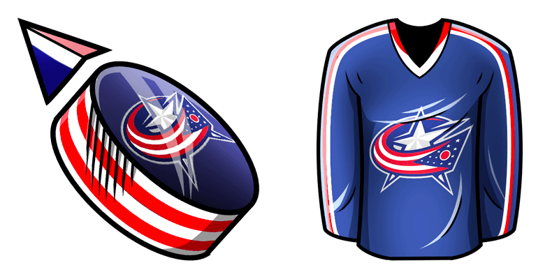 Columbus Blue Jackets cute cursor