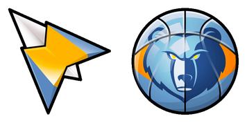 Pack de curseurs Memphis Grizzlies