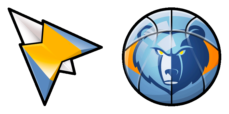 Memphis Grizzlies cute cursor
