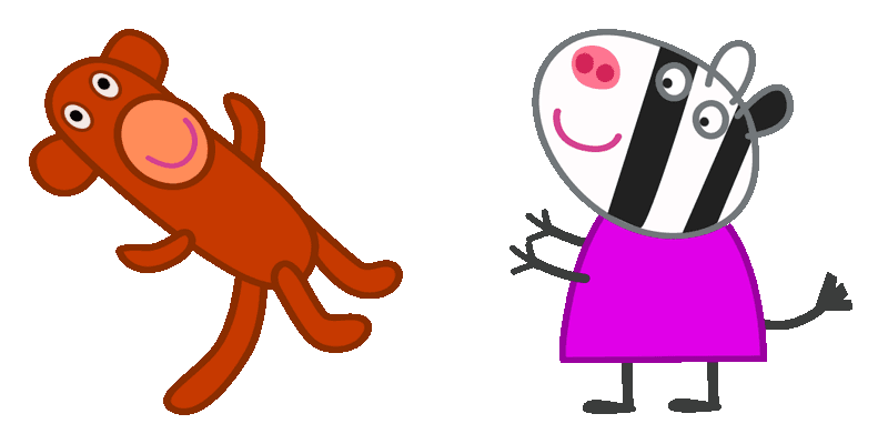 Zoe Zebra cute cursor