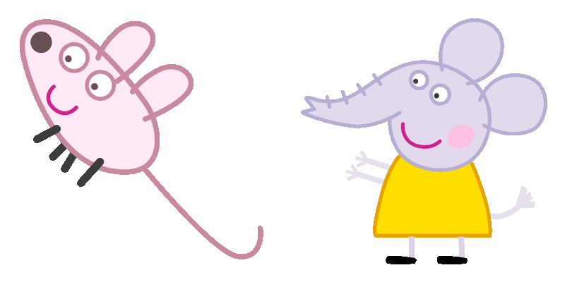 Emily Elephant cute cursor