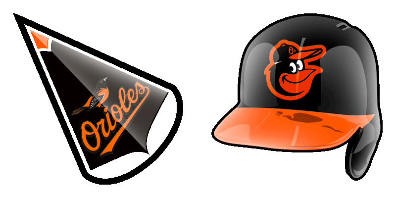 Baltimore Orioles cute cursor