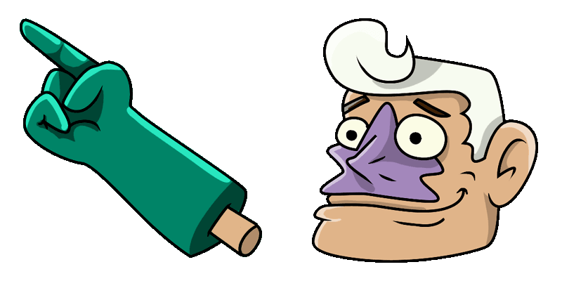 Sea Superman cute cursor