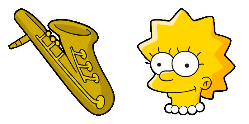 The Simpsons: Lisa cute cursor