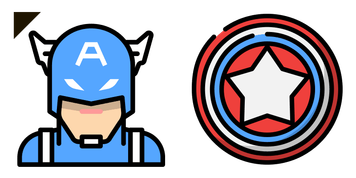Captain America Cursor Pack