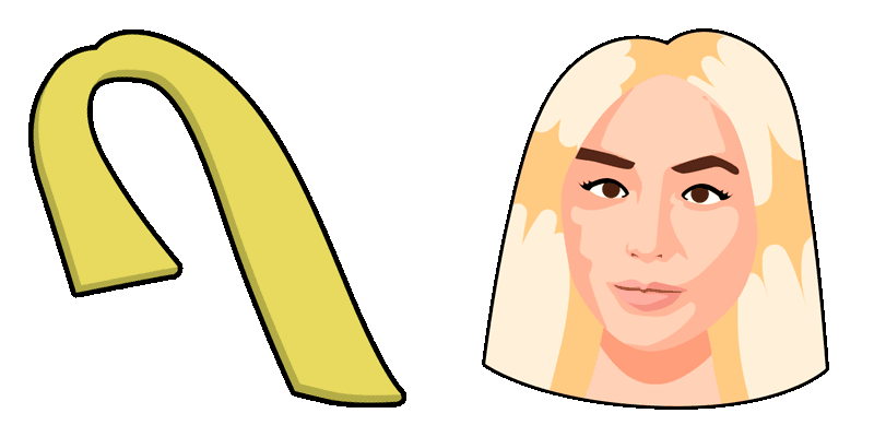 Ava Max cute cursor