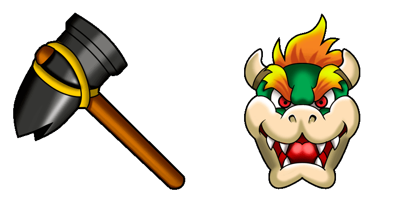Super Mario	Bowser cute cursor