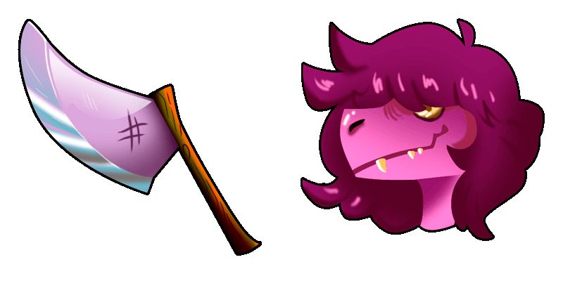 Deltarune: Susie cute cursor