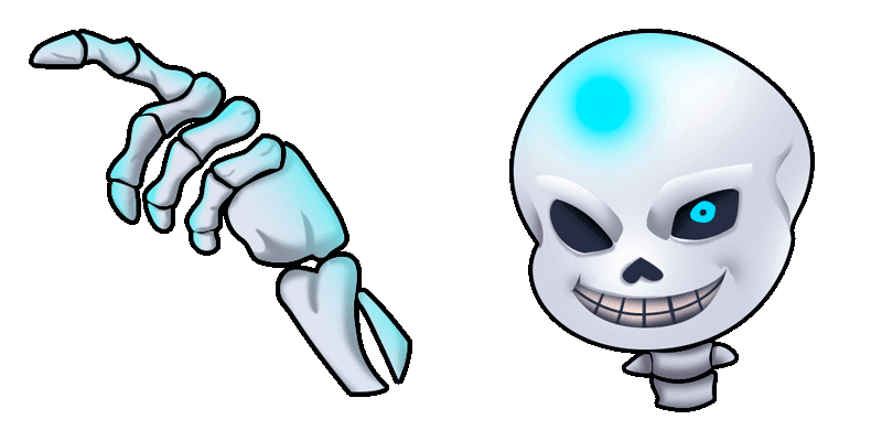 Undertale: Sans the Skeleton cute cursor