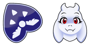 Pack de curseurs Undertale: Toriel Dreemurr