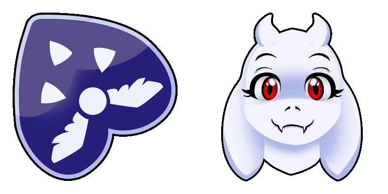 Undertale: Toriel Dreemurr cute cursor